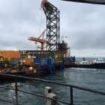 Launch/Stores and Spares Crew Transfer To Cable Laying Barge