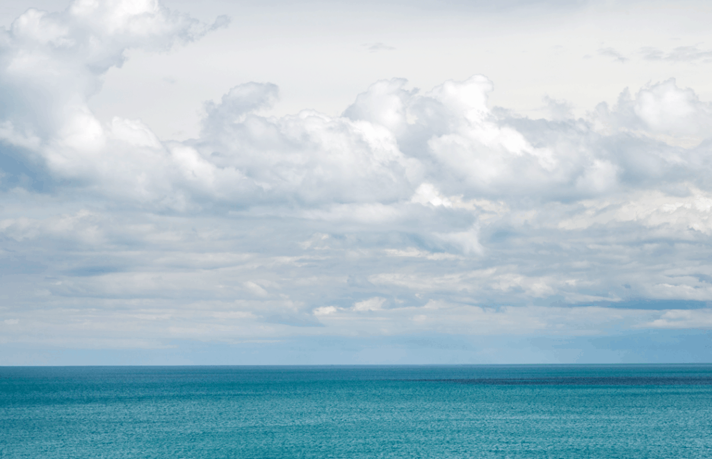 Ocean And Clouds