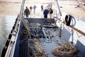 Underwater Marine Construction Support Vessels